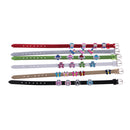 Adjustable DIY Artifical Leather Double Wrap Belt Bracelets Wristbands for 8mm Slide Charms 10-pieces