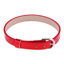 Adjustable DIY Artifical Leather Double Wrap Belt Bracelets Wristbands for 8mm Slide Charms 10-pieces