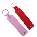 DIY Artifical Leather Belt Fob Keyrings Key Chains Fit 8mm Slide Charms 10-pieces
