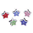 DIY Metal Charms Loose Beads Jewelry Bracelet Necklace Making Pendants Star Shape Set of 5PCS