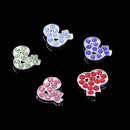 DIY Metal Charms Loose Beads Jewelry Bracelet Necklace Making Pendants Creative Shape Set of 5PCS