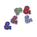 DIY Metal Charms Loose Beads Jewelry Bracelet Necklace Making Pendants Creative Shape Set of 5PCS