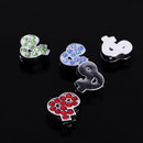 DIY Metal Charms Loose Beads Jewelry Bracelet Necklace Making Pendants Creative Shape Set of 5PCS