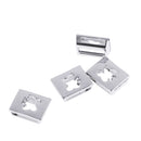DIY Metal Charms Loose Beads Jewelry Bracelet Necklace Making Pendants Cute Creative Shape Design Pattern Set of 4PCS