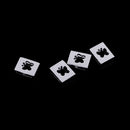 DIY Metal Charms Loose Beads Jewelry Bracelet Necklace Making Pendants Cute Creative Shape Design Pattern Set of 4PCS