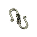 50Pcs Tibetan Silver S hook Clasp Necklace Clasp Jewelry Making 21 x 14mm