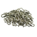 50Pcs Tibetan Silver S hook Clasp Necklace Clasp Jewelry Making 21 x 14mm