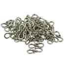50Pcs Tibetan Silver S Hook Clasp Necklace Clasp Jewelry Findings 23 x 9 mm