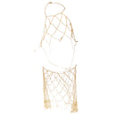 Hollow Net Design Harness Body Belly Waist Chain Skirt Beach Bikini Jewelry