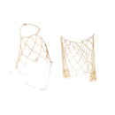 Hollow Net Design Harness Body Belly Waist Chain Skirt Beach Bikini Jewelry