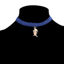 Fashion Women Jean Cord Choker Collor Chain Necklace Gift 4-pieces