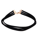 Black Lace Vimtage Choker Punk Gothic Tattoo Pendant Necklace for Women Girls