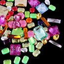 Scatter Table Acrylic Confetti Wedding Bridal Shower Party Decorations Jewelry Findings Beads 100 Pieces Mixed Color
