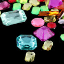 Scatter Table Acrylic Confetti Wedding Bridal Shower Party Decorations Jewelry Findings Beads 100 Pieces Mixed Color