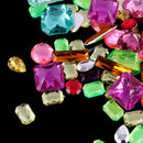 Scatter Table Acrylic Confetti Wedding Bridal Shower Party Decorations Jewelry Findings Beads 100 Pieces Mixed Color