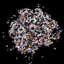 Scatter Table Crystal Diamante Confetti Wedding Decoration Loose Beads Hair Jewelry Making 5000 Pieces