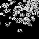 Antique Silver Package 50g DIY Beads Accessories Receptacle Jewelry Making