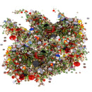 Scatter Table Glass Crystal Diamante Confetti Wedding Decoration Loose Beads Hair Jewelry Making 1080 Pieces