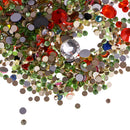 Scatter Table Glass Crystal Diamante Confetti Wedding Decoration Loose Beads Hair Jewelry Making 1080 Pieces