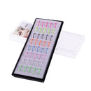 40pcs Mixed Color 316L Stainless Steel Nose Studs Hoops Piercing Rings