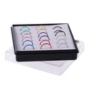 18pcs Seamless Open Nose Hoop Ring Stainless Steel Body Piercing Jewelry 22G(0.6mm)