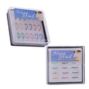 18pcs Seamless Open Nose Hoop Ring Stainless Steel Body Piercing Jewelry 22G(0.6mm)