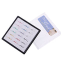 18 Pieces Mixed Color Crystal Clip On Fake Nose Lip Hoop Rings Body Piercing