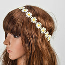 Flower Head Wreath Hair Band Crown Garland Decor Festival Boho Hippy Style