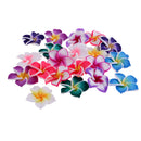 Set of 20PCS Mixed Color Flower Polymer Clay Beads Findings Jewelry Necklace Bracelet Making Scrapbooking DIY 35mm
