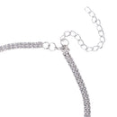 Luxury Statement Chokers Necklaces for Women Chunky Neck Accessories Silver