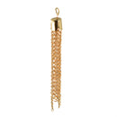 12pcs Long Metal Chain Tassel Charm Pendant Tassels Jewelry Making Craft 50mm