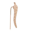 Women Girls Ladies Stylish Leaf U-Shaped Ear Clips Stud Earrings Banquet Date Shopping Party Supplies Gold