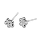 24 Pairs/Lot Women Girls Mixed Styles Alloy Silver Studs Earrings Fashion Jewelry Gifts