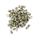 100 Pieces Hollow Bail Hanger Dangle Spacer Beads Fitting European Bracelet