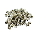 100 Pieces Hollow Bail Hanger Dangle Spacer Beads Fitting European Bracelet
