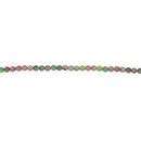 6mm Faceted Rainbow Jade Round Gemstone Loose Beads Strand 15 Inch