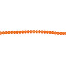 6mm Faceted Jade Round Gemstone Beads For Jewelry Bracelet Necklace Making Accessory 15.5" Orange
