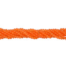 6mm Faceted Jade Round Gemstone Beads For Jewelry Bracelet Necklace Making Accessory 15.5" Orange