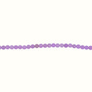 6mm Faceted Jade Round Gemstone Beads For Jewelry Bracelet Necklace Making Accessory 15.5" Purple