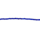 6mm Faceted Jade Round Gemstone Beads For Jewelry Bracelet Necklace Making Accessory 15.5'' Royal Blue