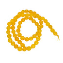6mm Faceted Jade Round Gemstone Beads For Jewelry Bracelet Necklace Making Accessory 15.5'' Yellow