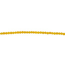 6mm Faceted Jade Round Gemstone Beads For Jewelry Bracelet Necklace Making Accessory 15.5'' Yellow