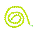 6mm Faceted Jade Round Gemstone Beads For Jewelry Bracelet Necklace Making Accessory 15.5'' Lemon