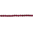 Faceted Ruby Jade Round Gemstone Loose Beads Strand For Jewelry Bangle Bracelet Making 15 Inch/ Strand 8mm