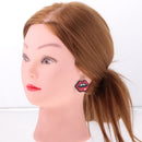 6 Pair Acrylic Earrings Hip Hop Women Colorful Ear Stud Decor Heart Lip