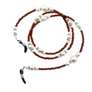 Luxury Men Women Kids Pearl Neck Cord Eyewear Eyeglasses Rope Holder Strap Rubigenous 74cm