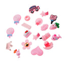 20pcs Mix Cute Cartoon Resin Flatbacks Craft Cardmaking Embellishments
