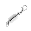 5 Sets Silver Plated Brass Connector Mgnetic Clasps Jewelry Findings 13x7mm
