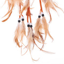 Dream Catcher Handmade Traditional Yellow Feather Dreamcatcher Wall Hanging Car Hanging Decoration Ornament Gift