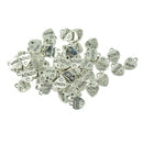 50 Pieces I love MOM XOXO Heart Charms DIY Making Mother's Day Jewelry DIY Necklace Bangle Accessories